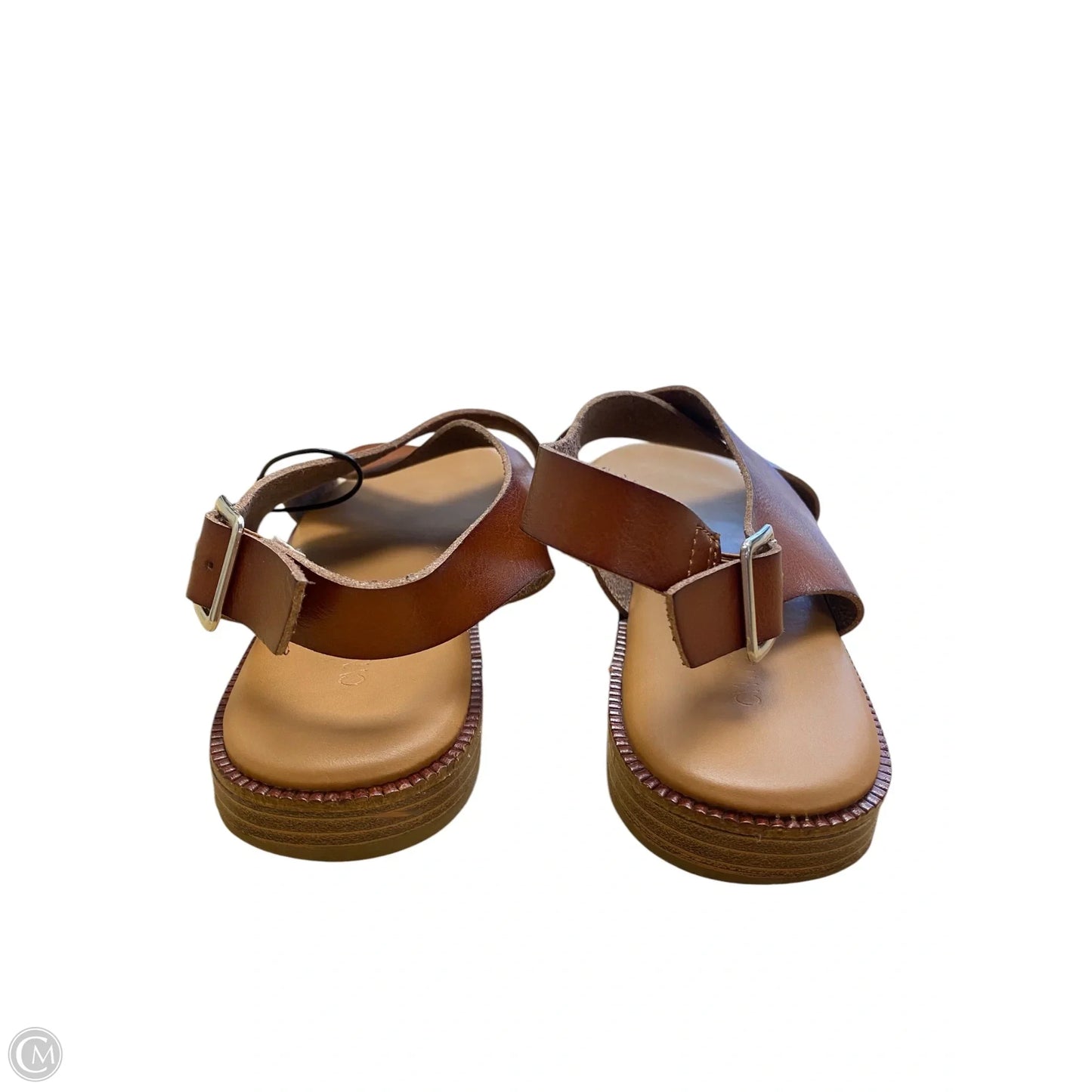 Sandals Flats By Cynthia Rowley In Brown, Size: 7.5