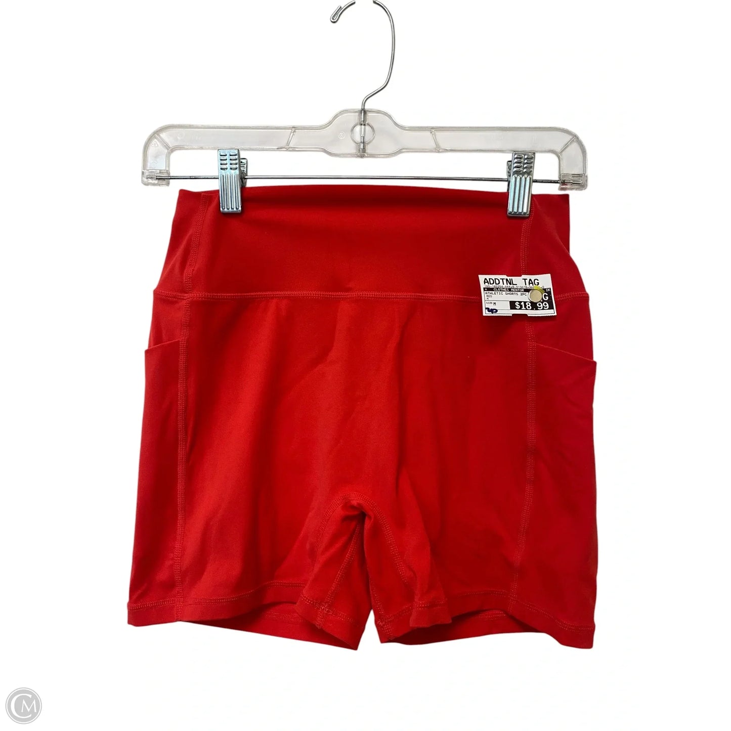 Athletic Shorts 2pc By Clothes Mentor In Red, Size: M