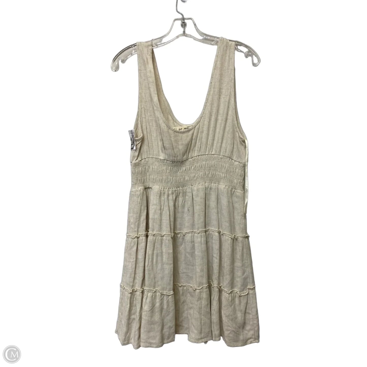 Dress Casual Short By New In In Cream, Size: M