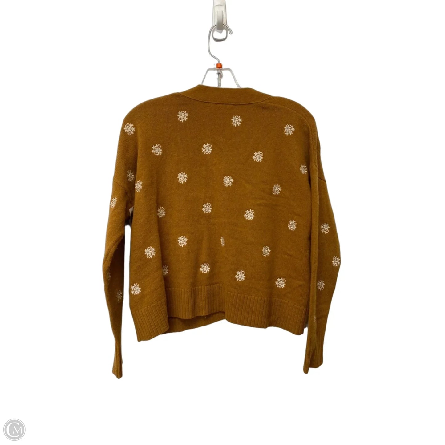 Cardigan By Madewell In Yellow, Size: Xs
