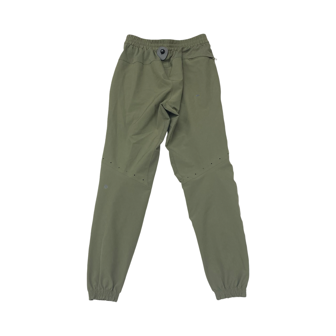 Athletic Pants By Lululemon In Green, Size:Xs