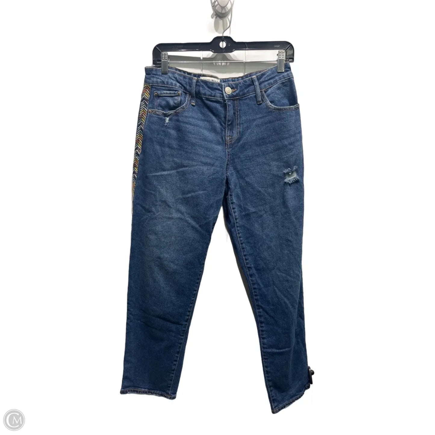 Jeans Straight By Knox Rose In Blue Denim, Size: 4