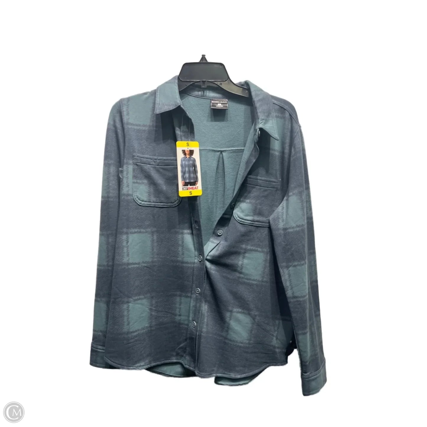 Top Long Sleeve By 32 Degrees In Green, Size: S