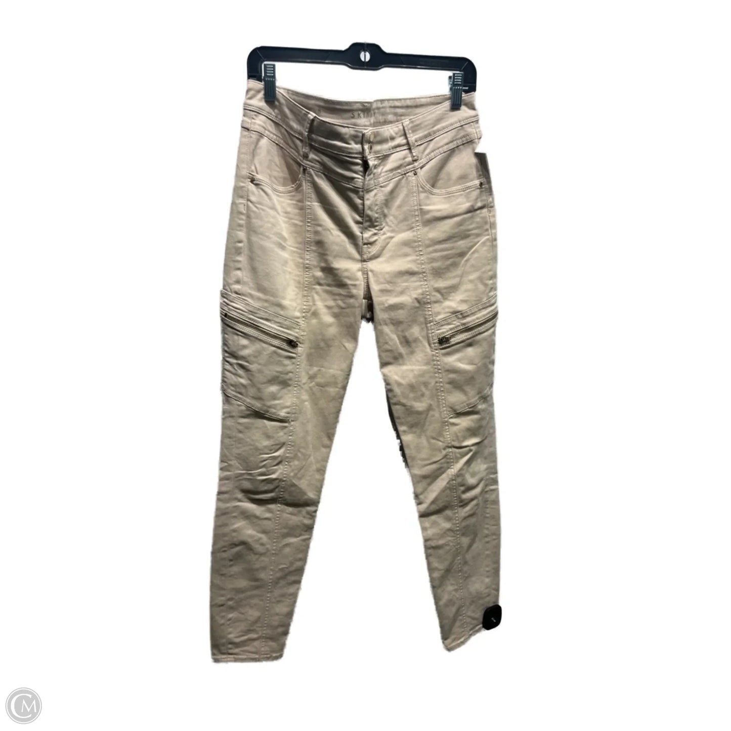 Jeans Skinny By White House Black Market In Tan, Size: 8