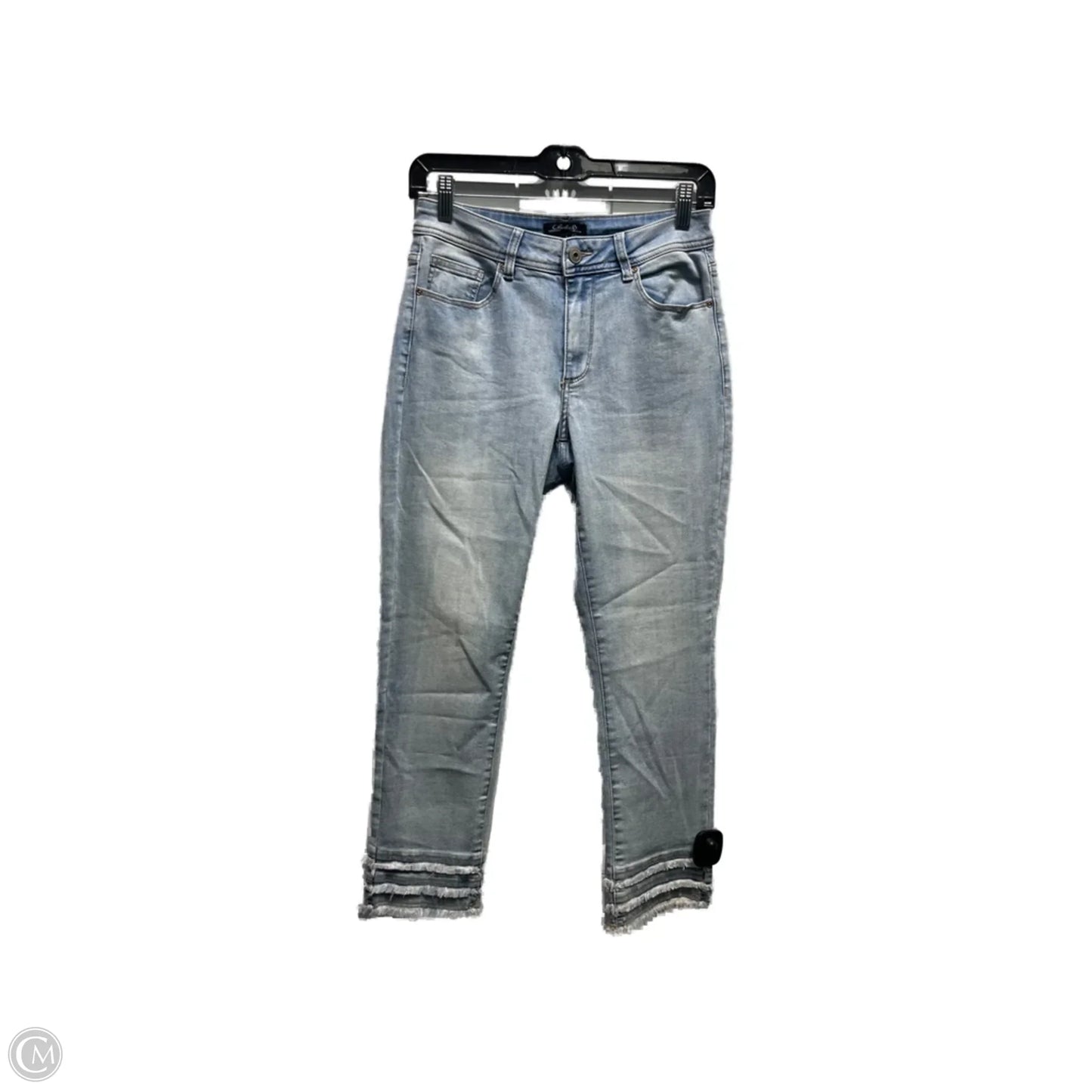 Jeans Skinny By Charlie B In Blue Denim, Size: 6