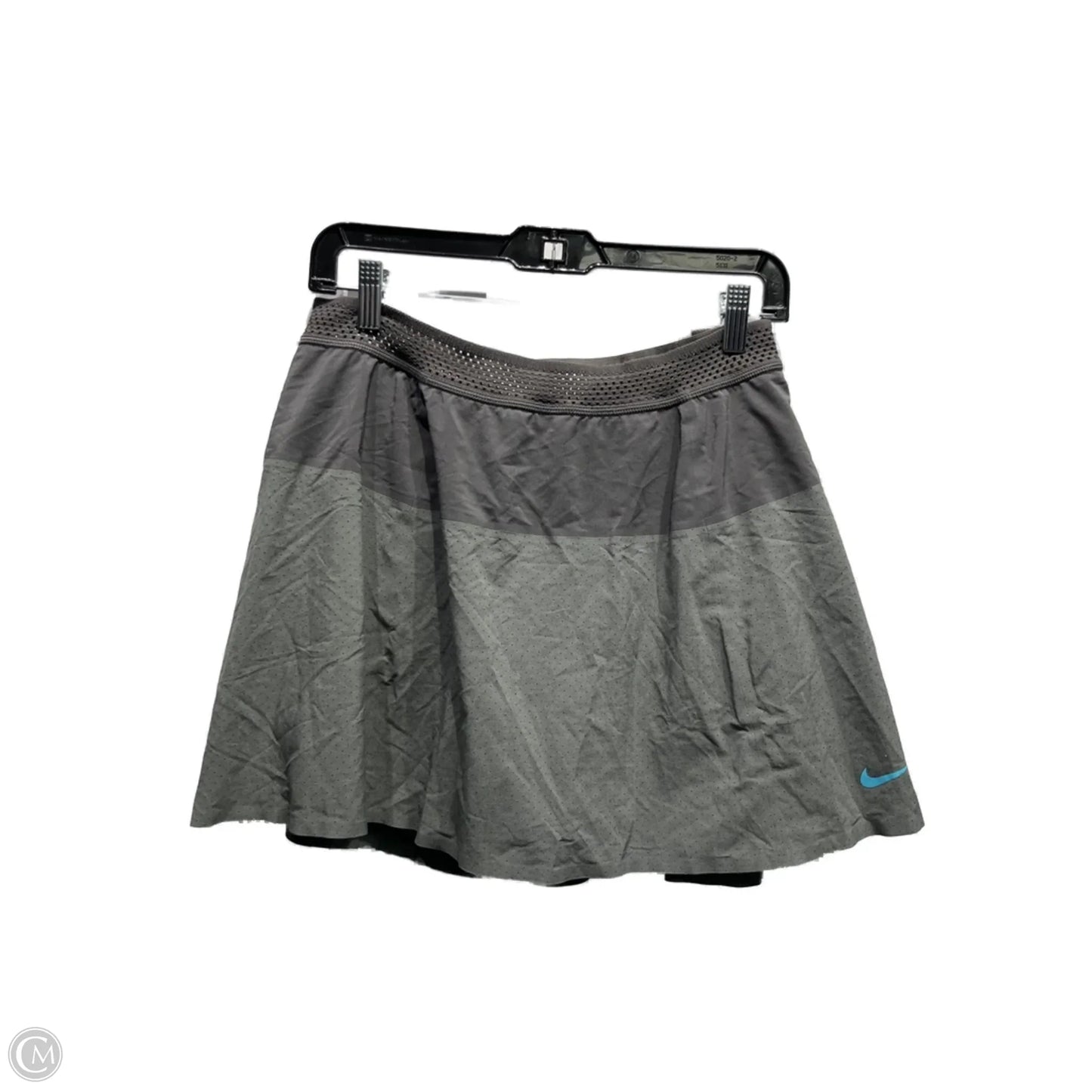 Athletic Skort By Nike Apparel In Grey, Size: Xl