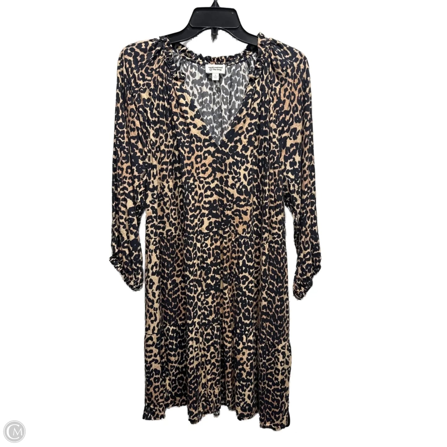 Dress Casual Short By the drop In Animal Print, Size: Xl