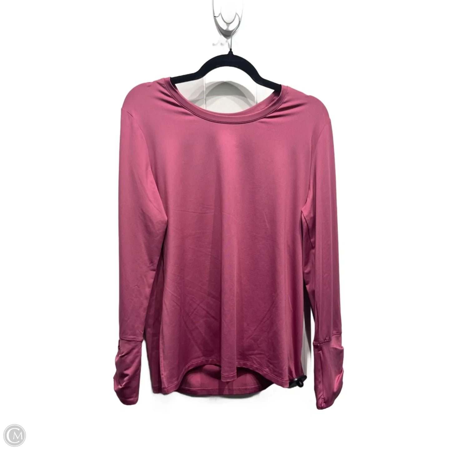 Top Long Sleeve By Reel Legends In Purple, Size: L