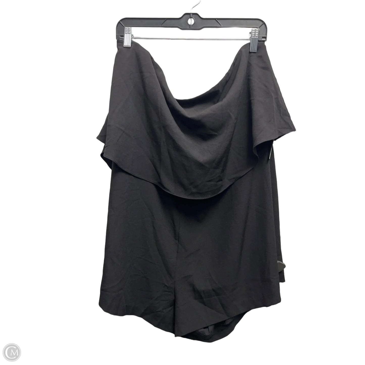 Romper By City Chic In Black, Size: 16