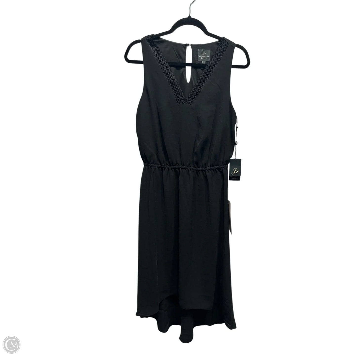 Dress Work By Adrianna Papell In Black, Size: 8
