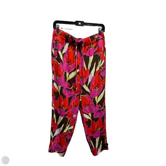 Pants Designer By Kate Spade In Pink & Red, Size: 4