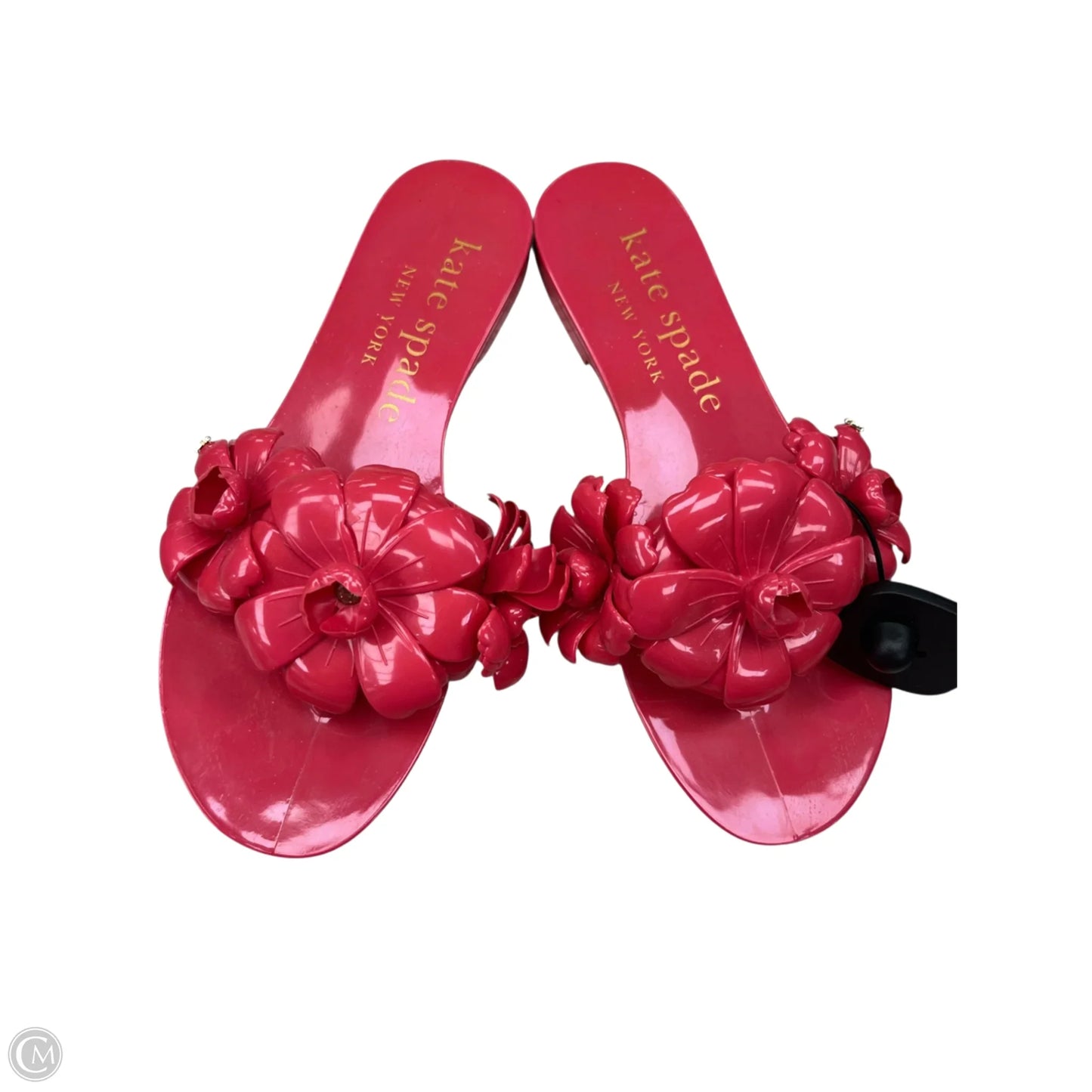 Sandals Designer By Kate Spade In Coral, Size: 7