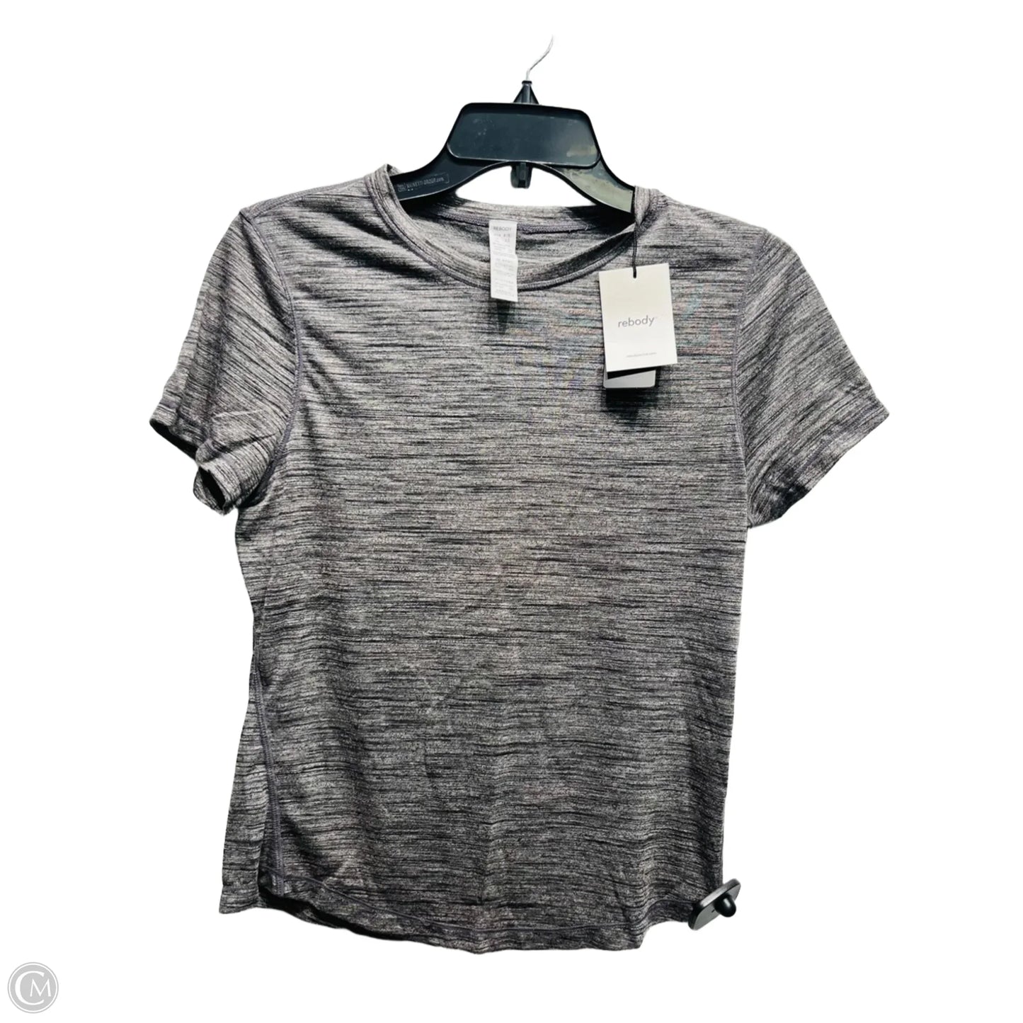 Athletic Top Short Sleeve By REBODY In Grey, Size: Xs