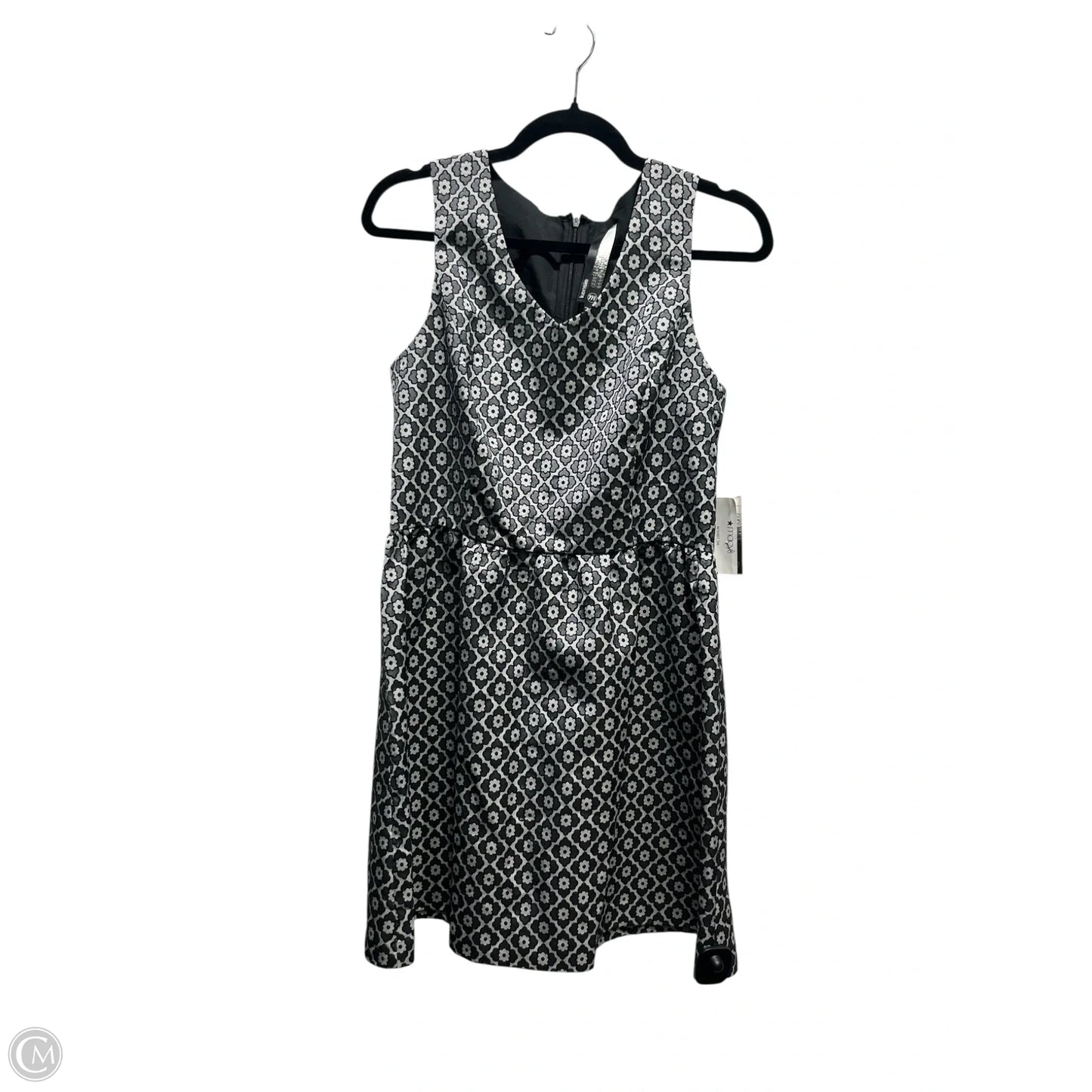 Dress Work By Kensie In Grey & White, Size: M