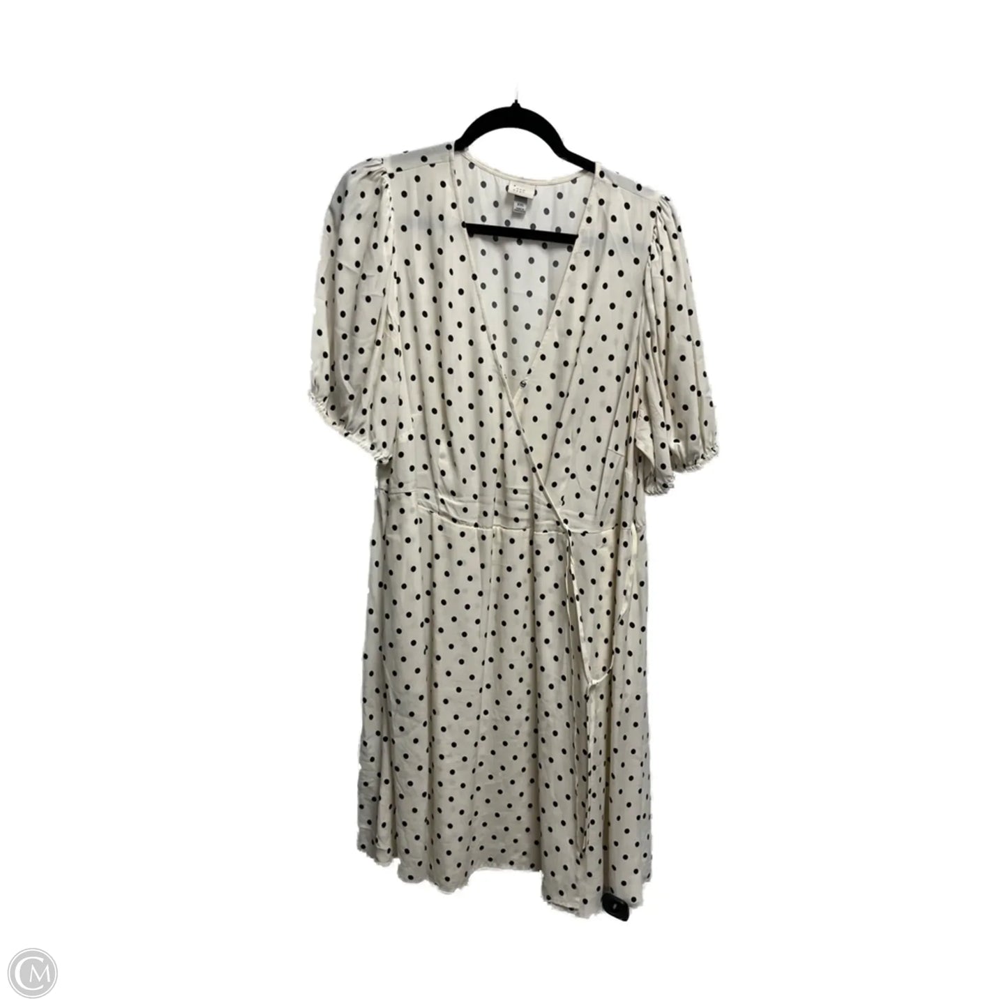 Dress Casual Short By A New Day In Black & White, Size: Xxl