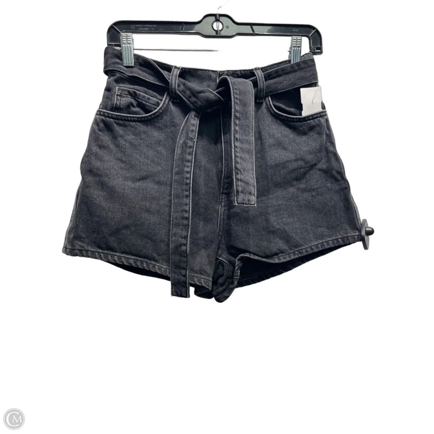 Shorts By Clothes Mentor In Black Denim, Size: S