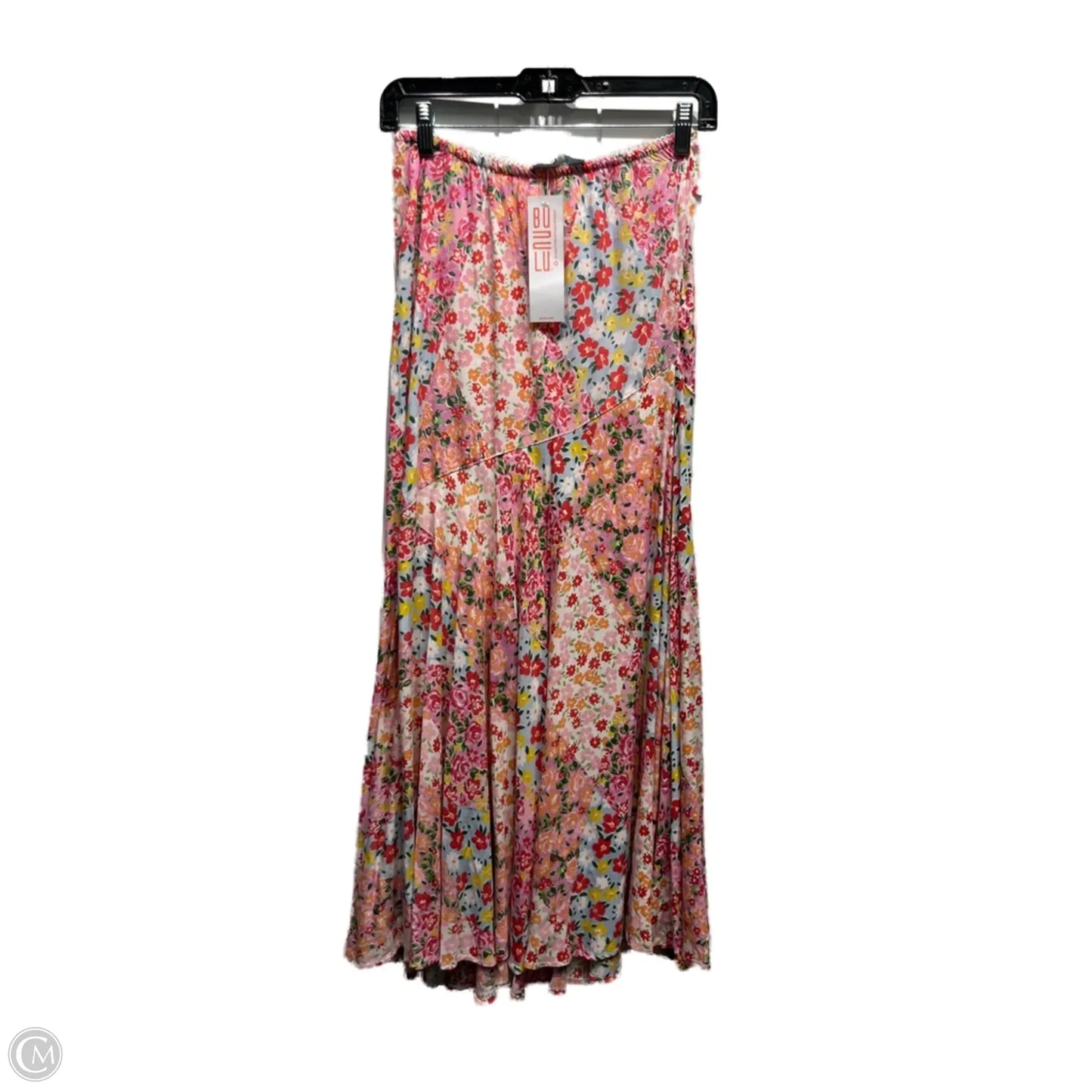 Skirt Maxi By BUNULU In Blue & Pink, Size: M