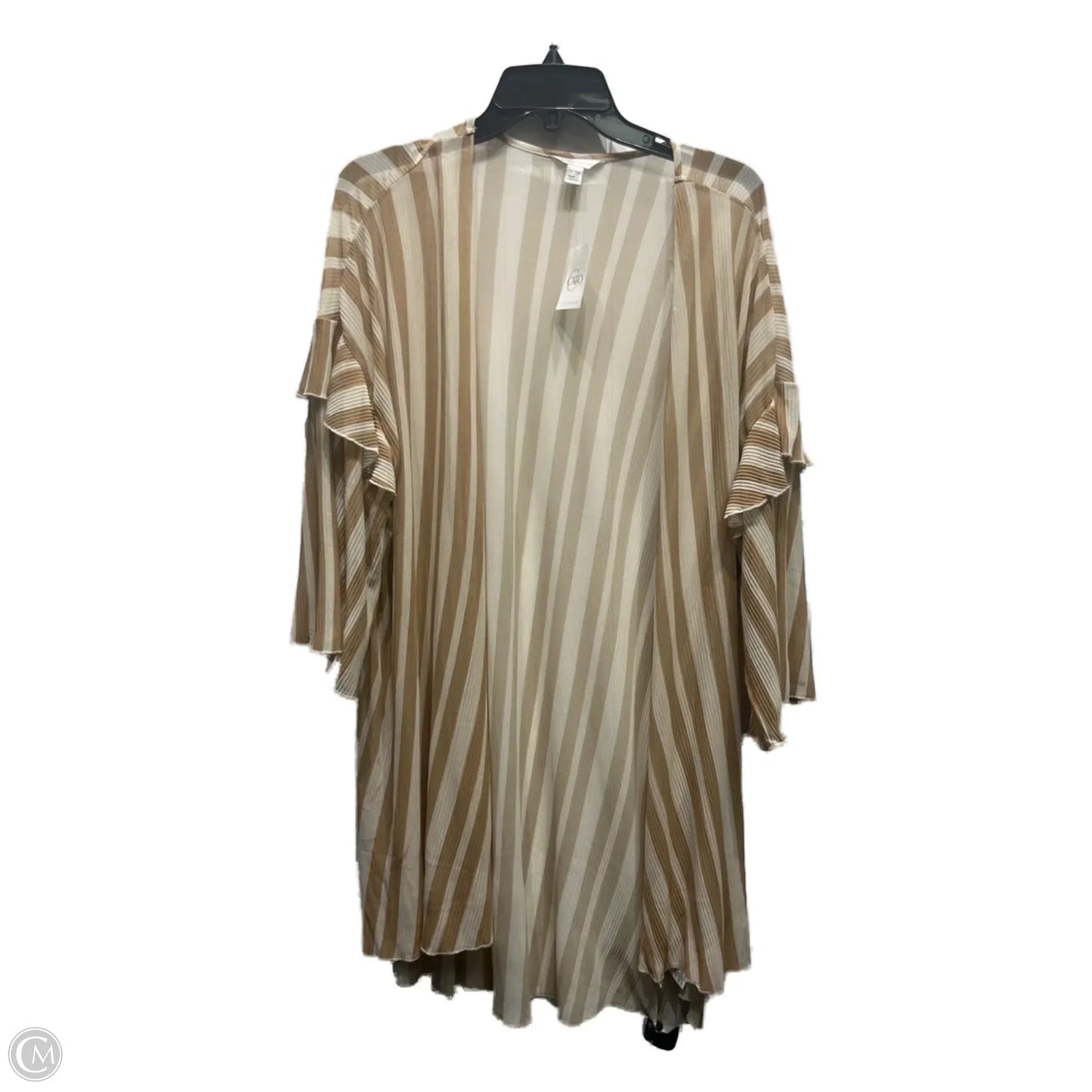 Kimono By Cato In Tan, Size: 18