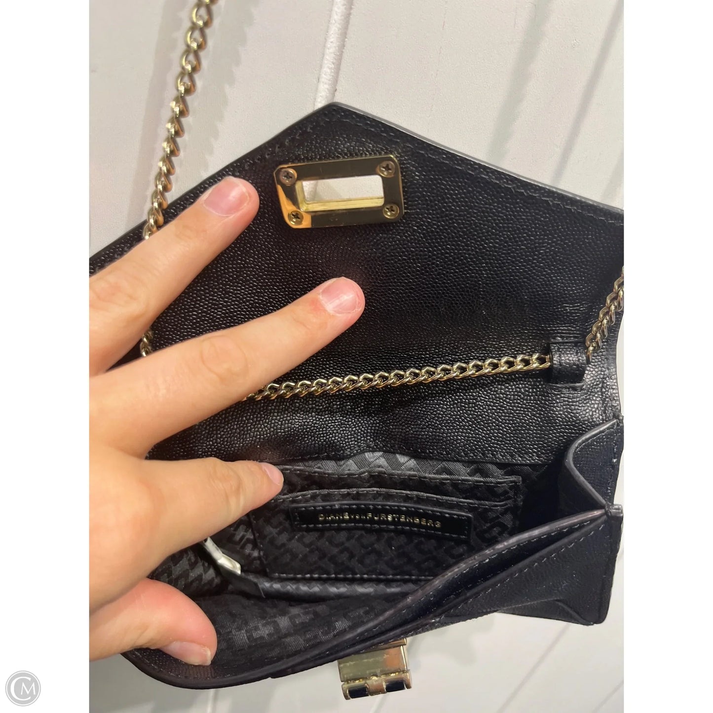 Crossbody Designer By Diane Von Furstenberg, Size: Small