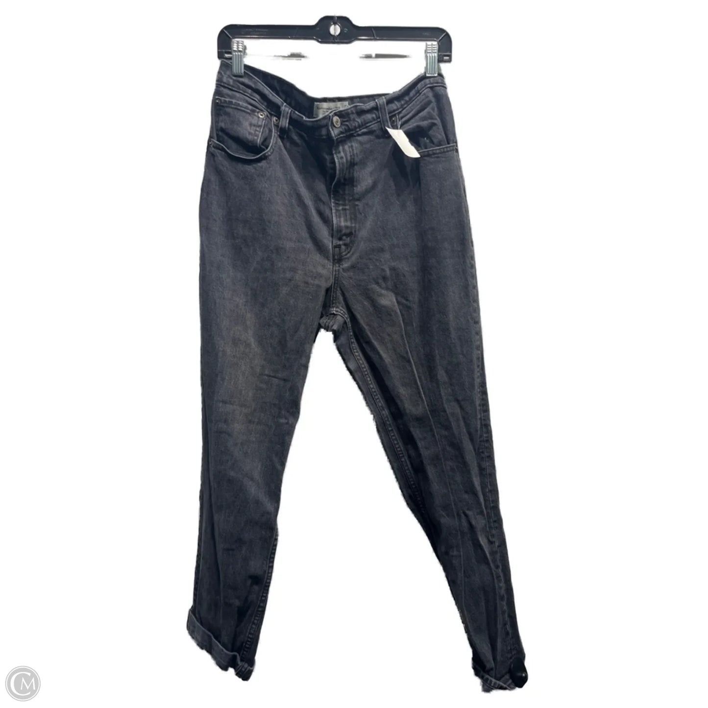 Jeans Straight By Abercrombie And Fitch In Black, Size: 10