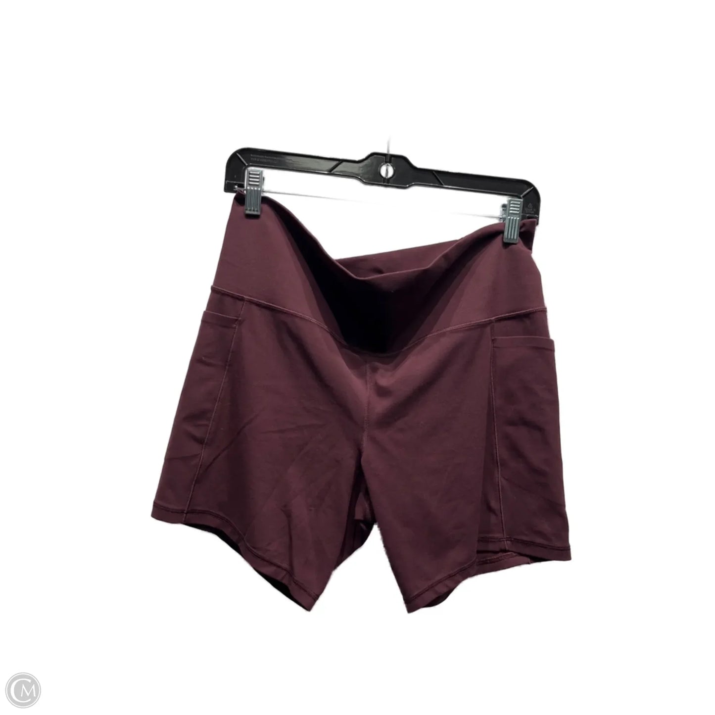 Athletic Shorts By Athleta In Maroon, Size: Xlarge