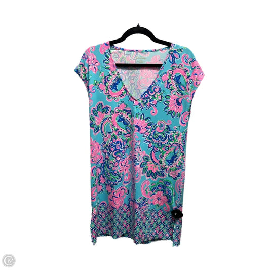 Dress Designer By Lilly Pulitzer In Blue & Pink, Size: Xxs