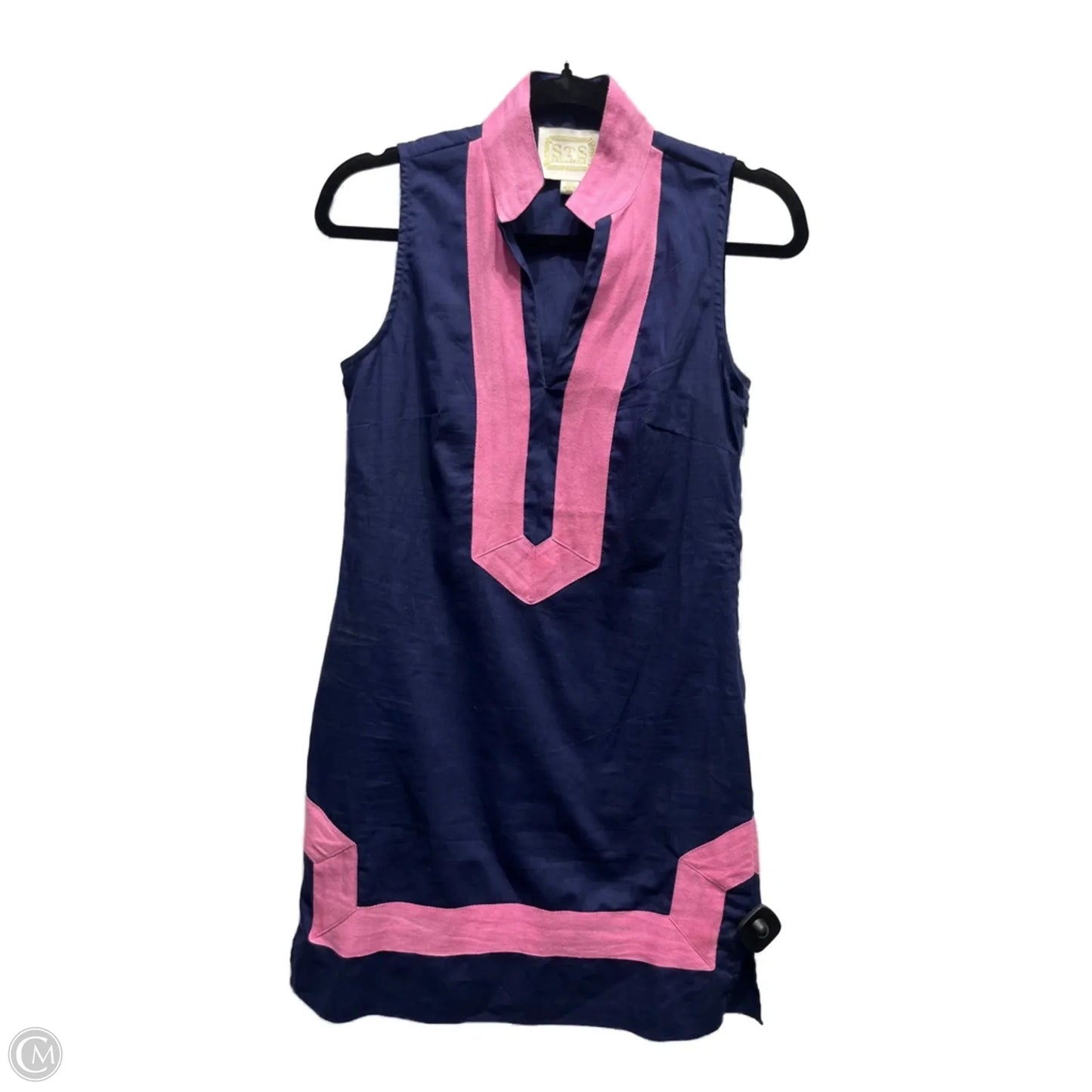 Tunic Sleeveless By Sail To Sable In Blue & Pink, Size: Xxs