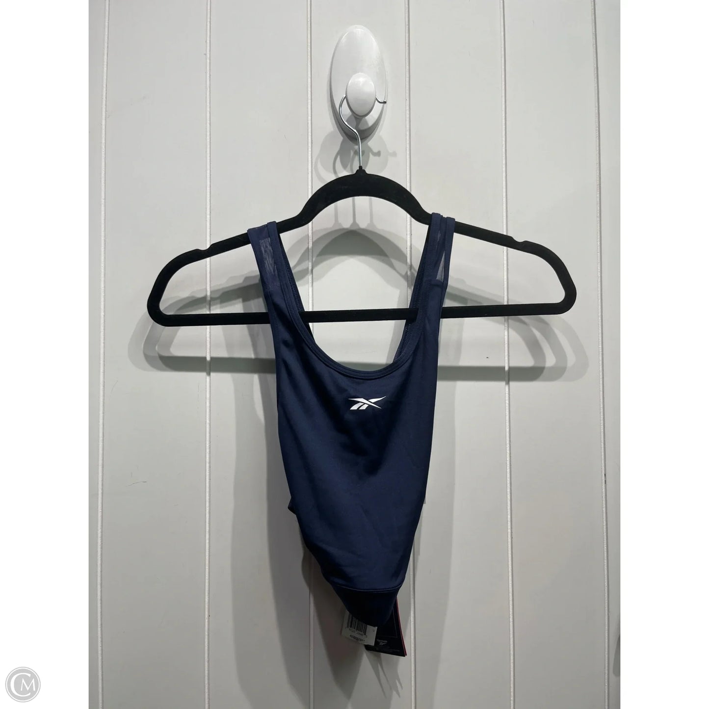 Athletic Bra By Reebok In Blue & White, Size: Xs