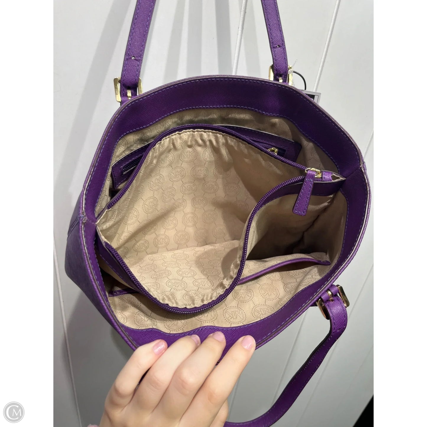 Handbag Designer By Michael Kors, Size: Medium