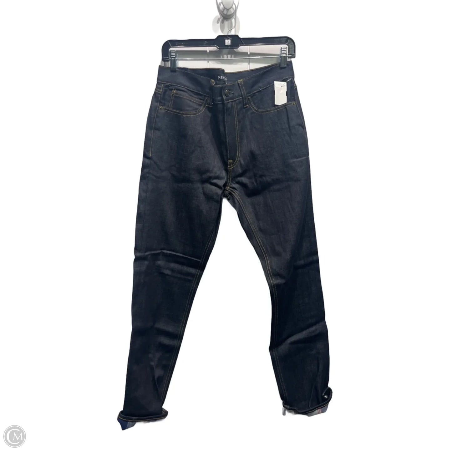 Jeans Straight By J. Crew In Blue Denim, Size: 8