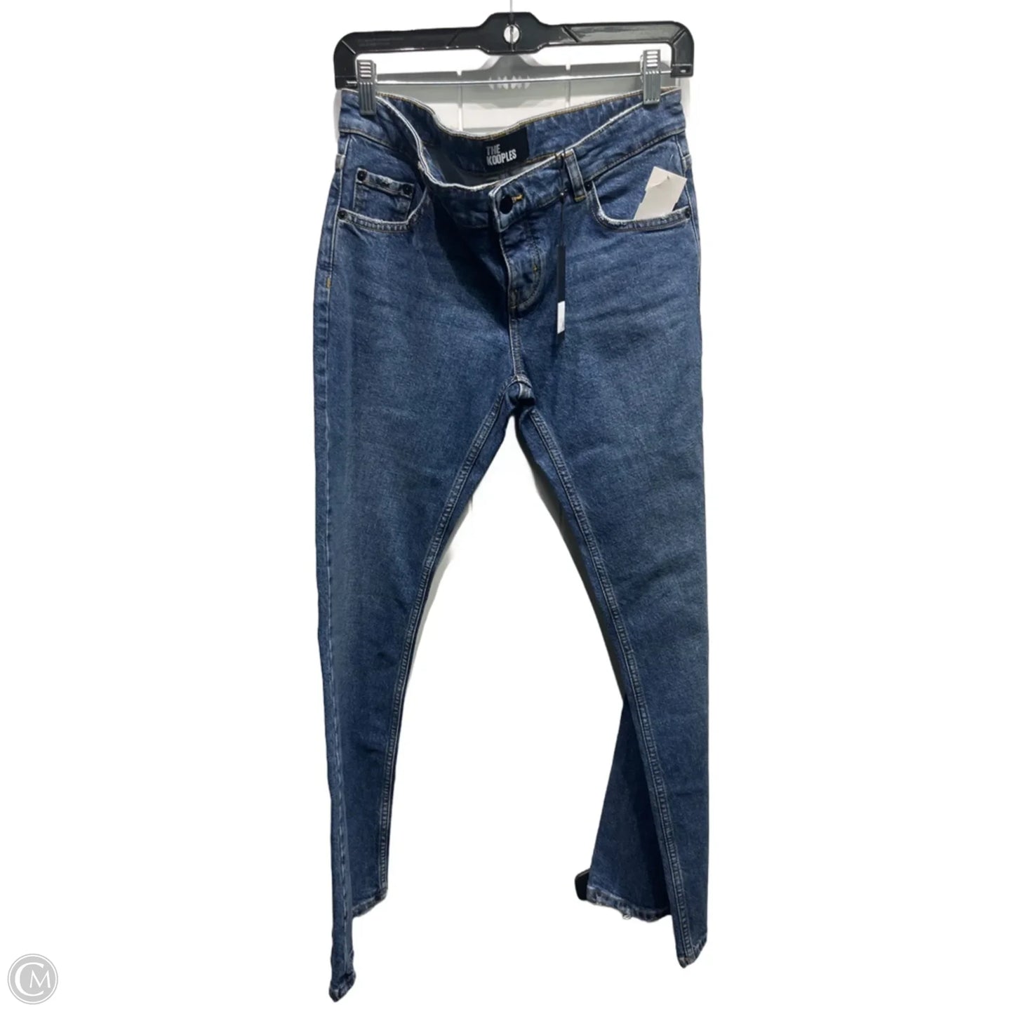 Jeans Boot Cut By the kooples In Blue Denim, Size: 6