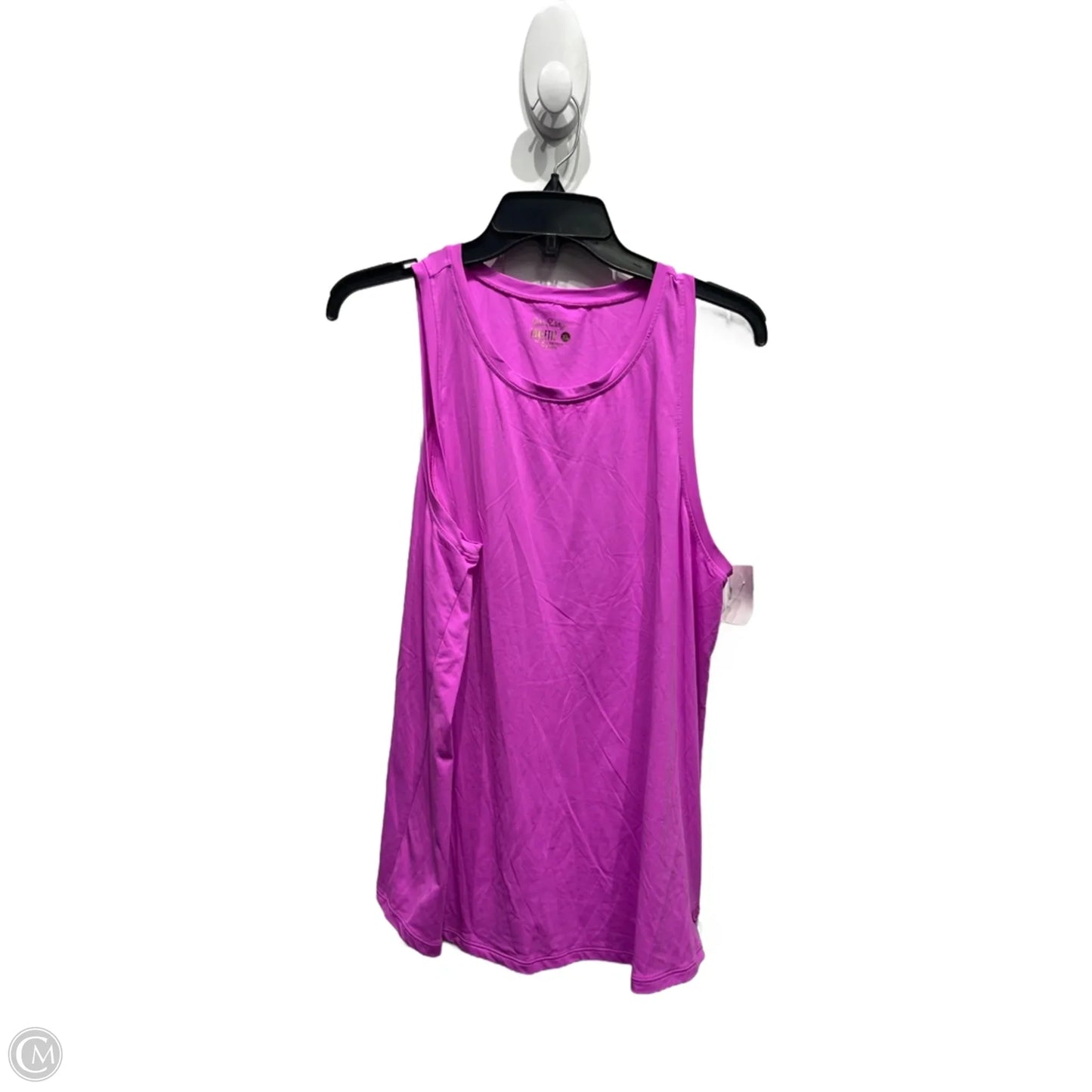 Top Sleeveless Designer By Lilly Pulitzer In Purple, Size: Xl