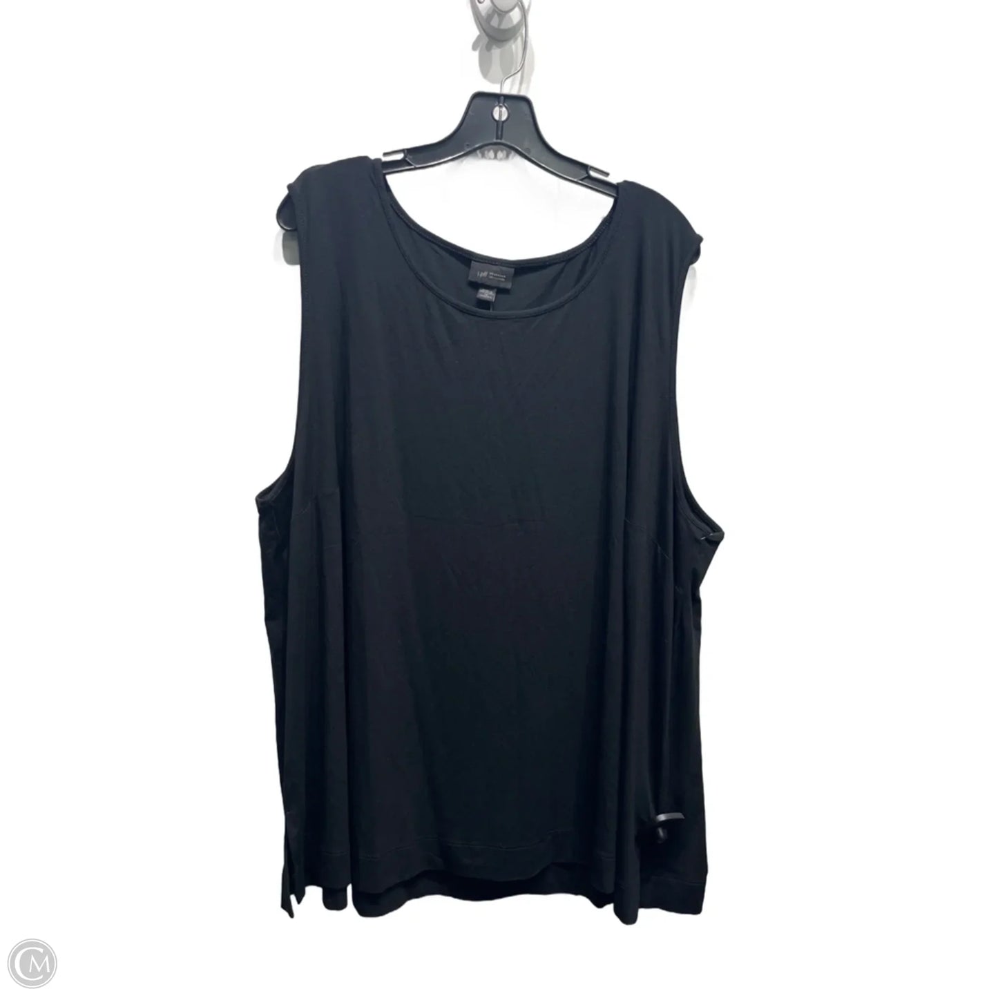 Top Sleeveless By J. Jill In Black, Size: 3x