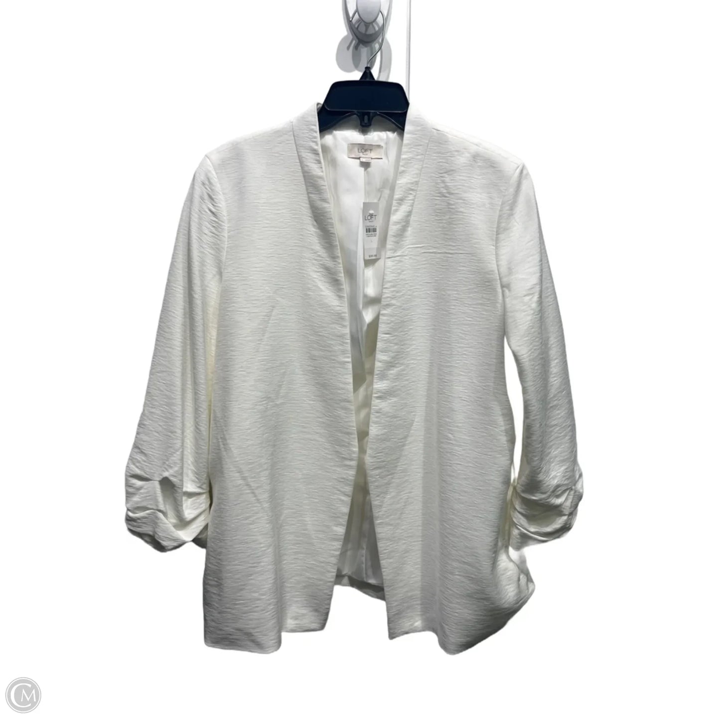 Blazer By Loft In White, Size: L