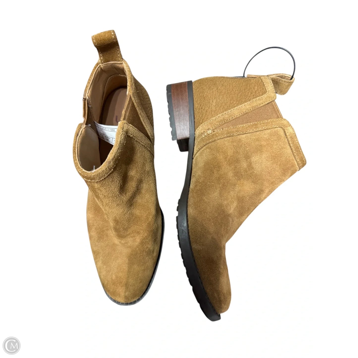 Boots Designer By Ugg In Tan, Size: 5