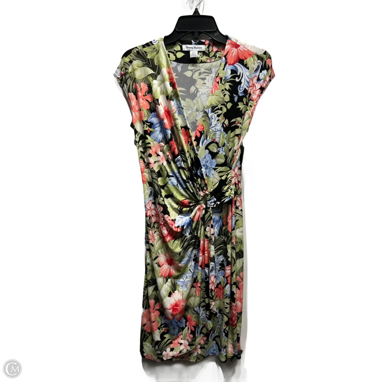 Dress Work By Tommy Bahama In Black & Red, Size: S