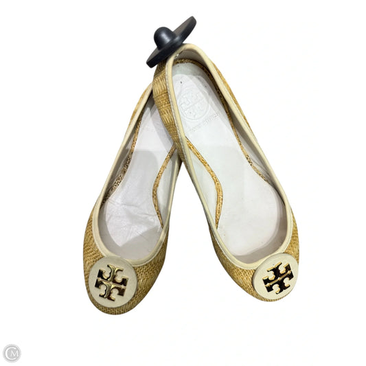 Shoes Designer By Tory Burch In Cream & White, Size: 8