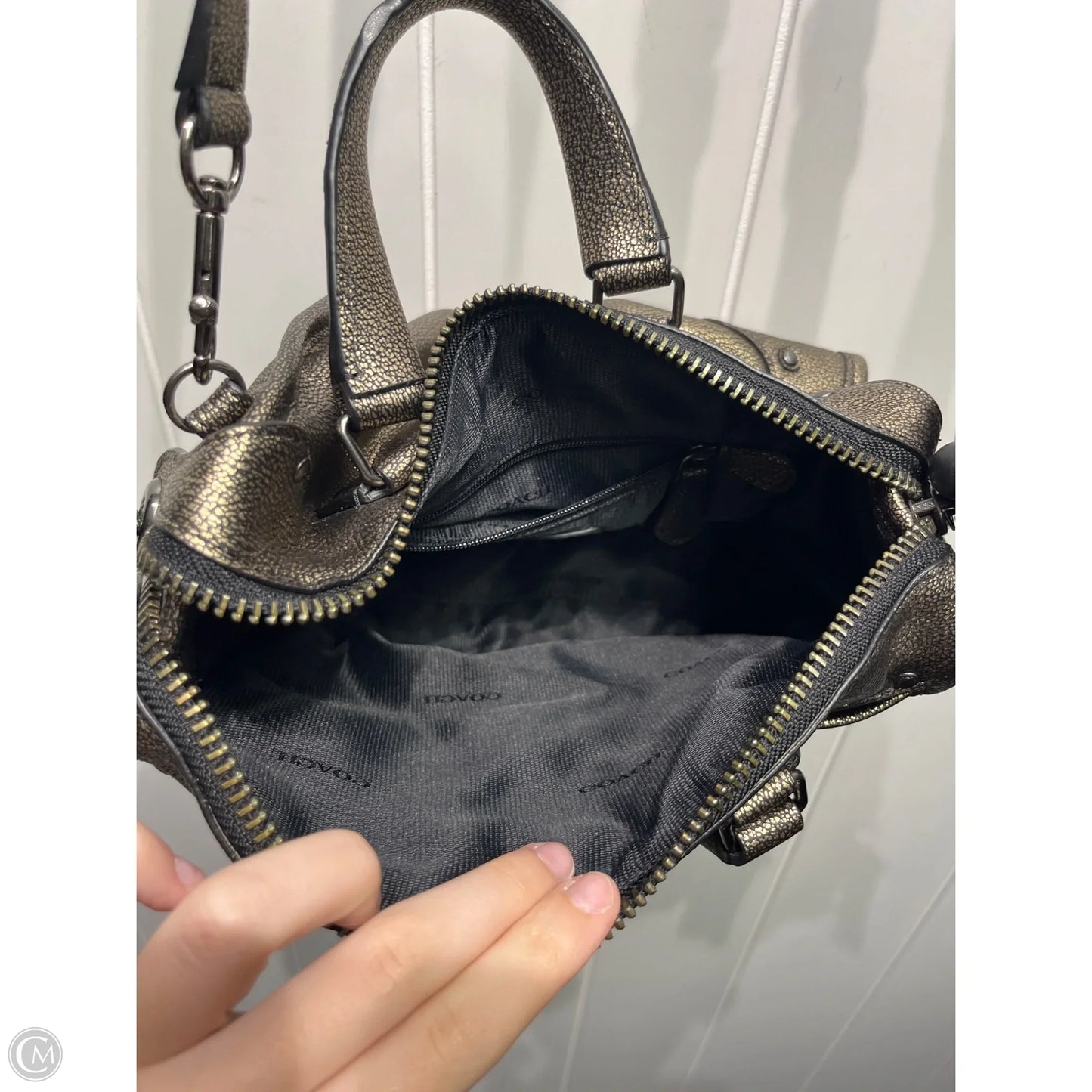 Crossbody Designer By Coach, Size: Medium