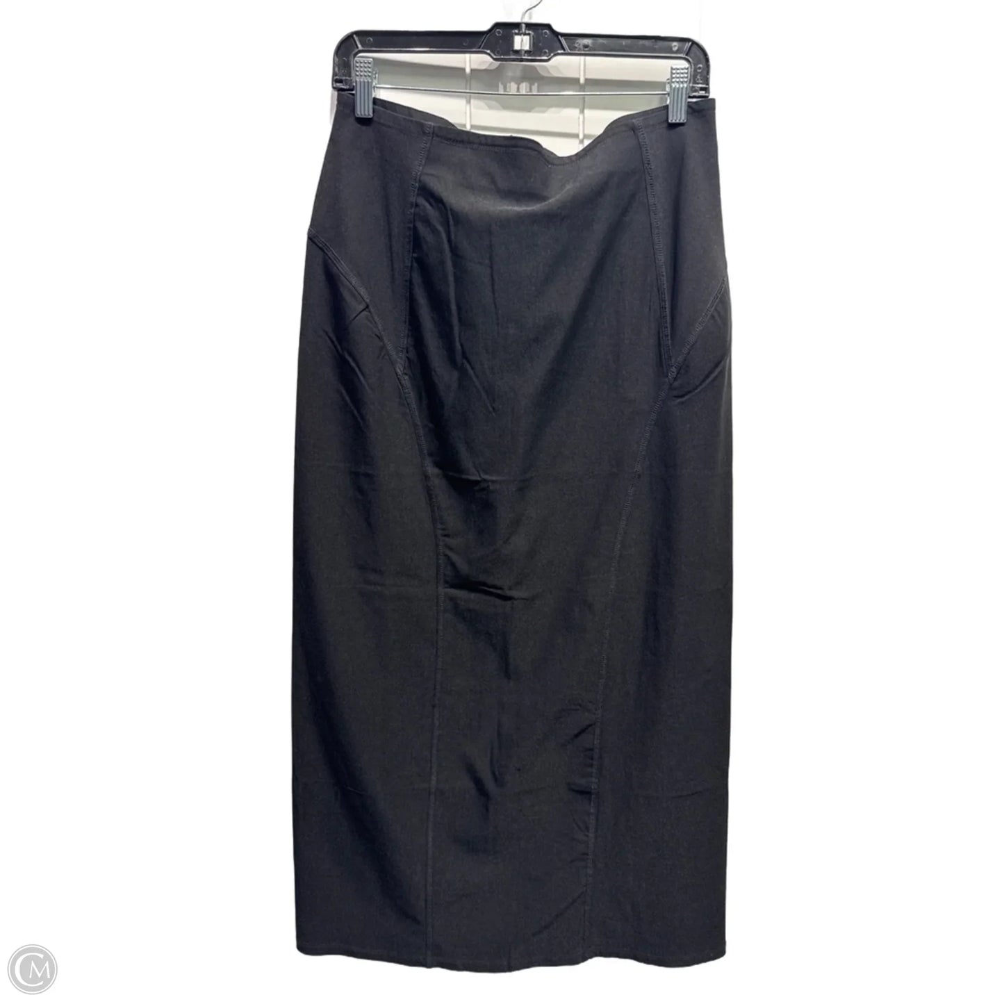 Skirt Maxi By Divided In Black, Size: M