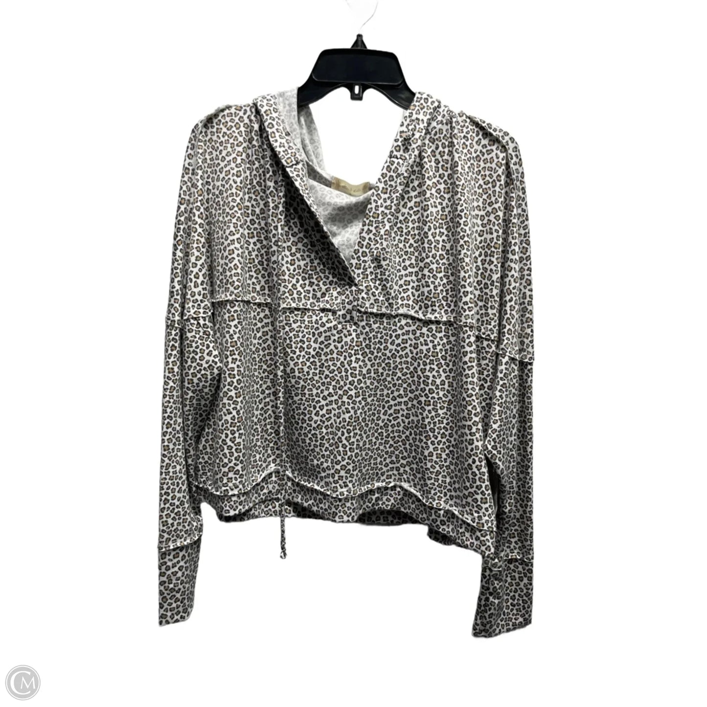 Top Long Sleeve By Altard State In Animal Print, Size: L