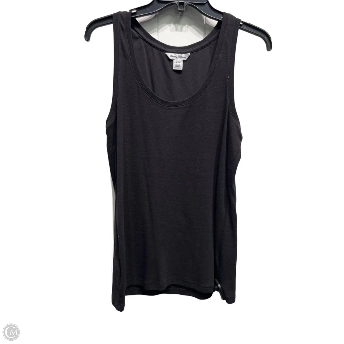 Top Sleeveless Basic By Tommy Bahama In Black, Size: L