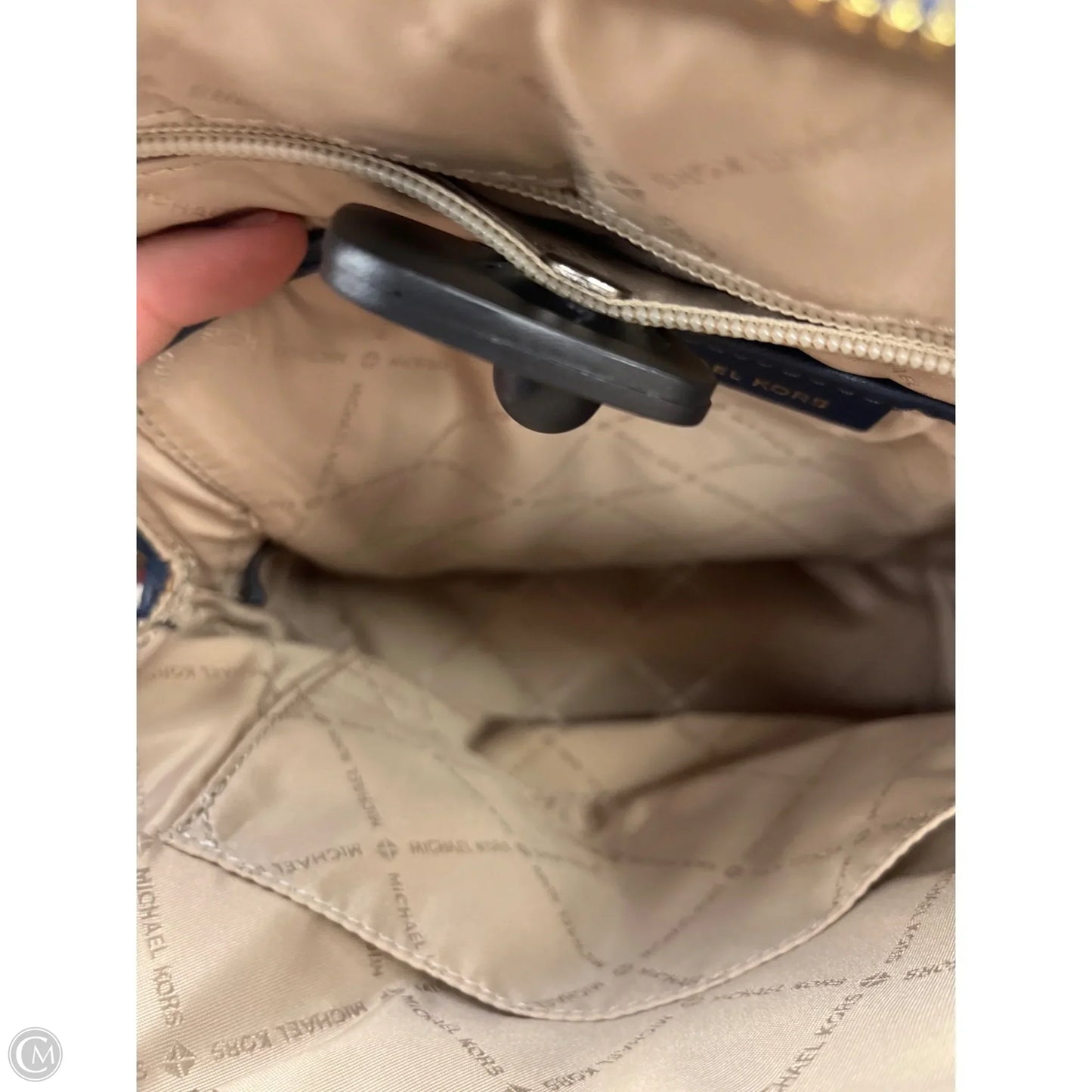 Backpack Designer By Michael Kors, Size: Medium