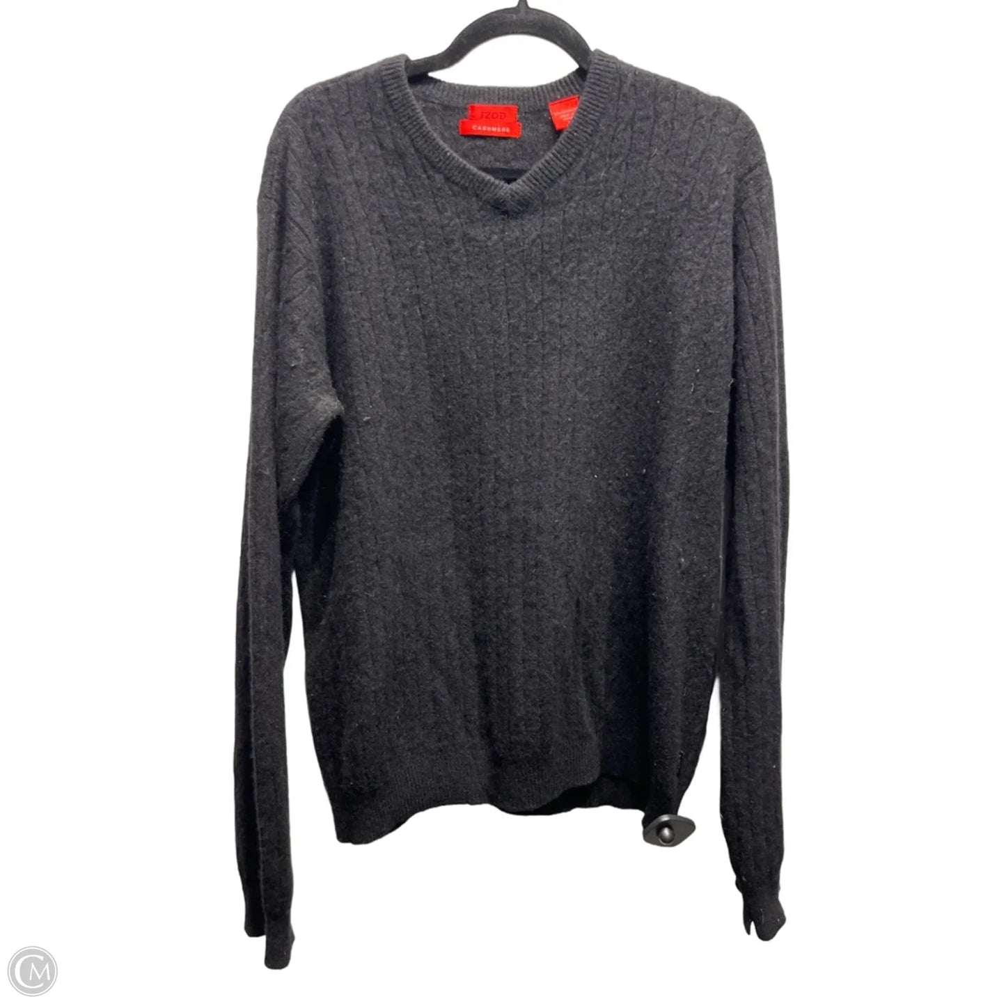 Sweater Cashmere By Izod In Black, Size: L