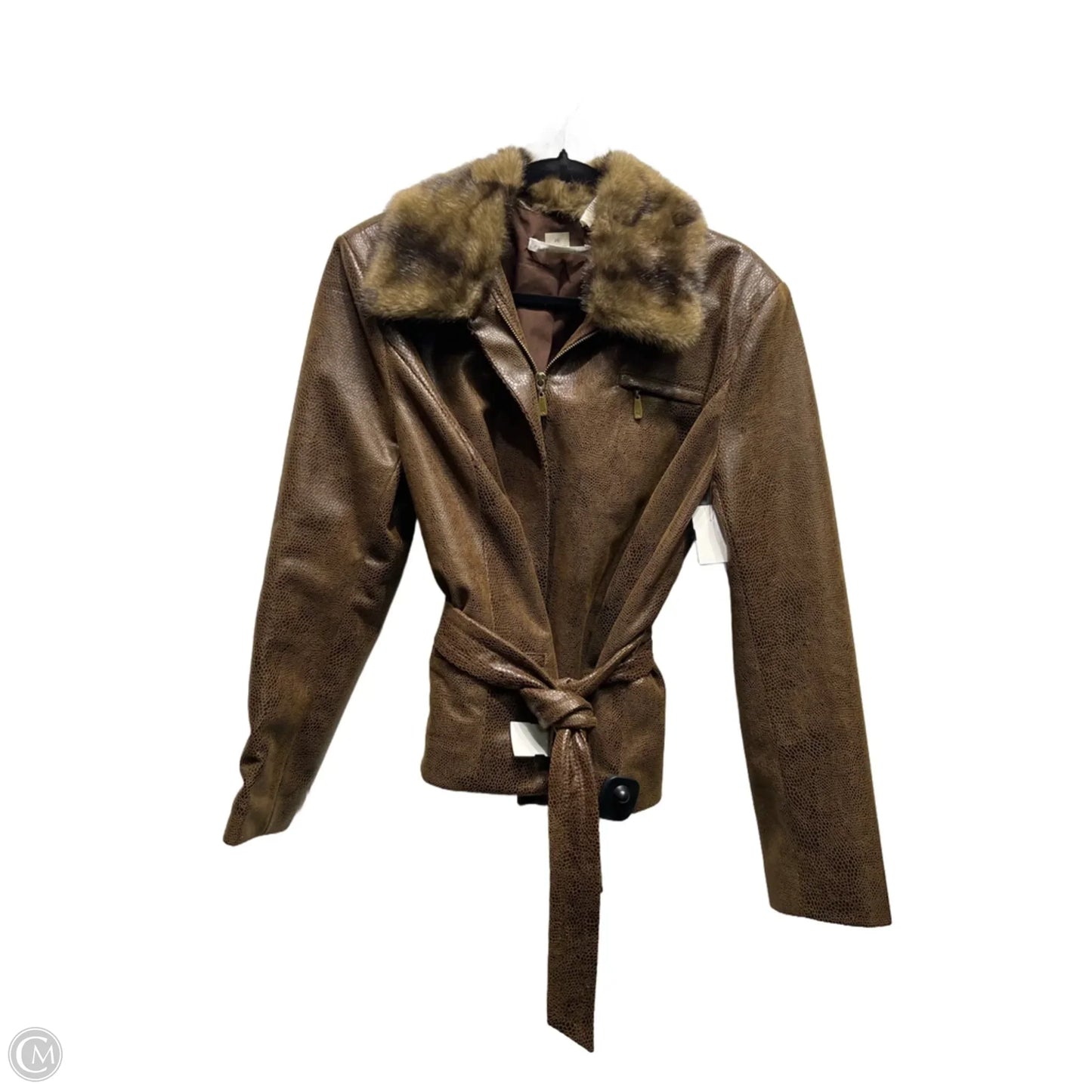 Coat Other By Peter Nygard In Brown, Size: 16