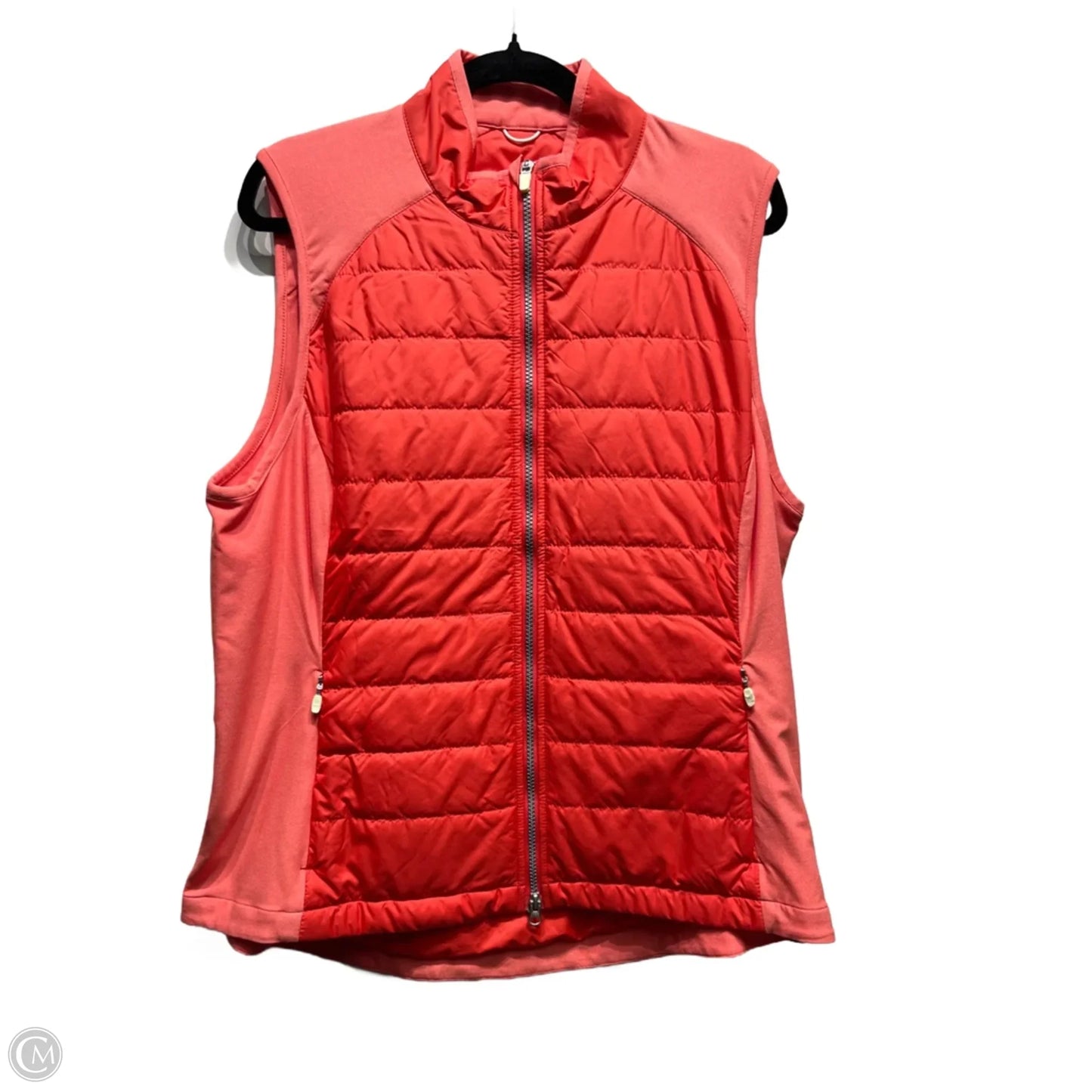 Vest Puffer & Quilted By zero In Orange, Size: Xl