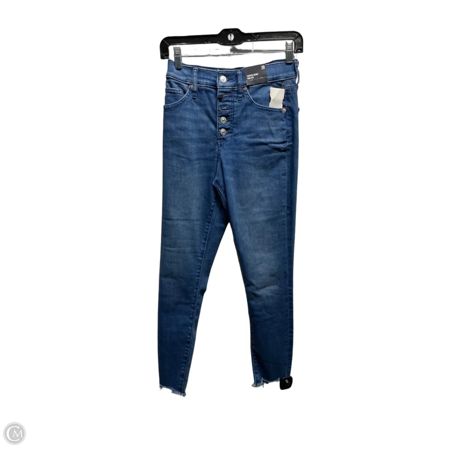 Jeans Skinny By Express In Blue Denim, Size: 2