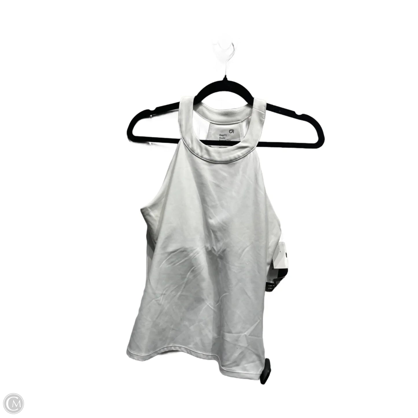 Athletic Tank Top By Gap In White, Size: M