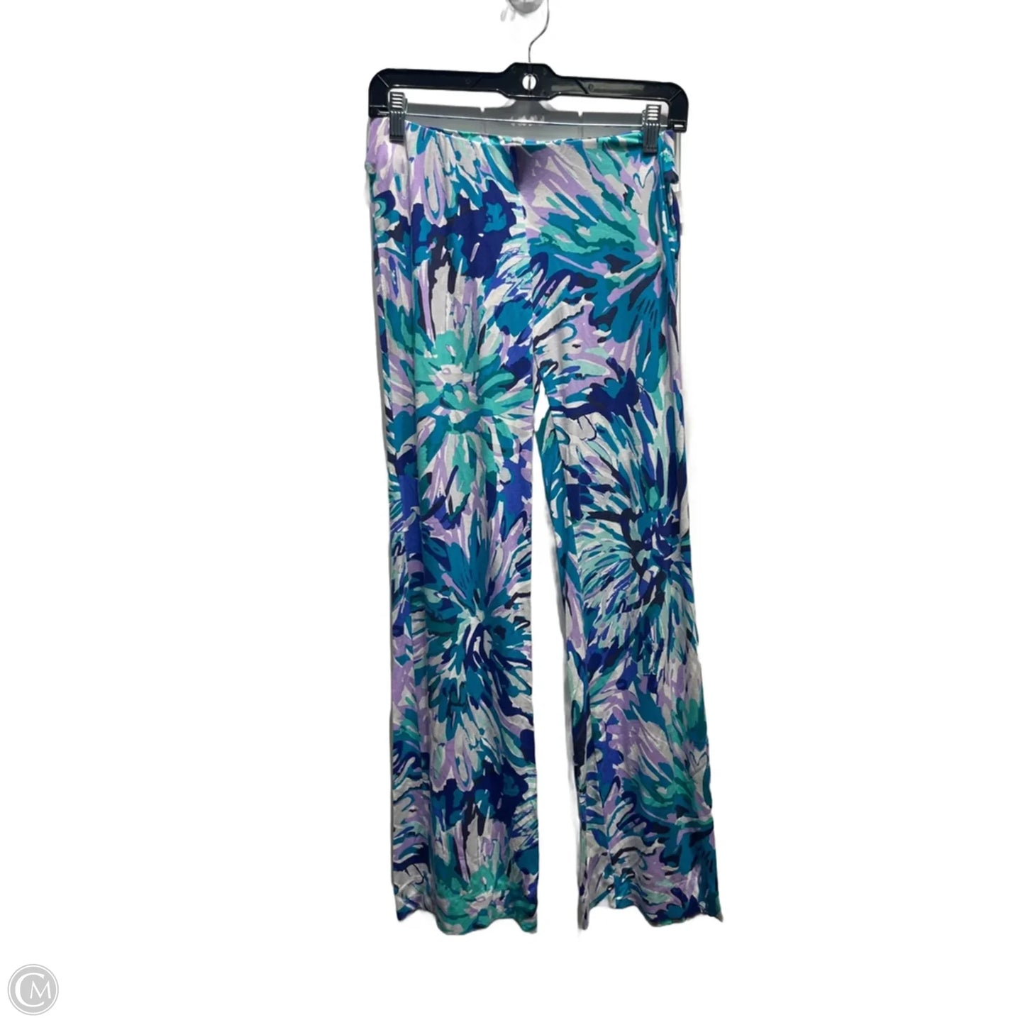 Pants Designer By Lilly Pulitzer In Blue & Purple, Size: S