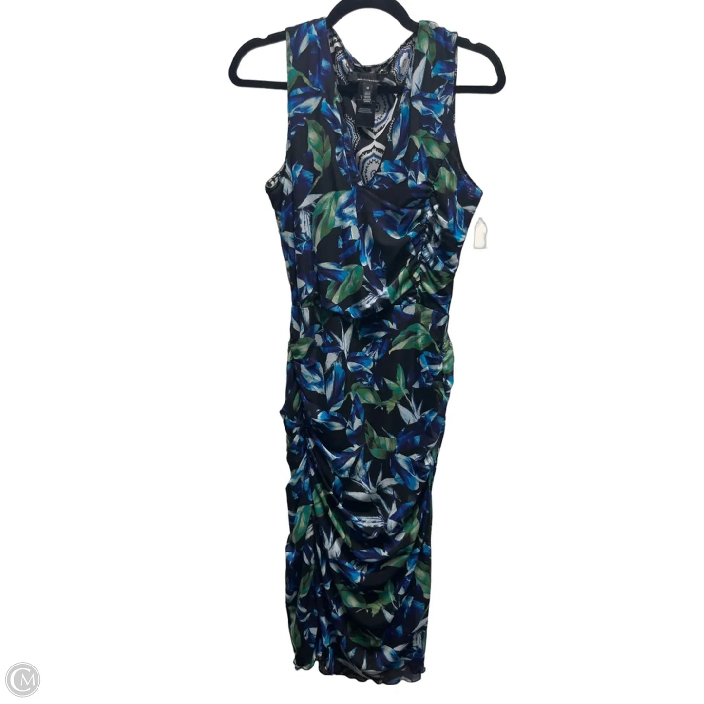 Dress Work By White House Black Market In Black & White, Size: M
