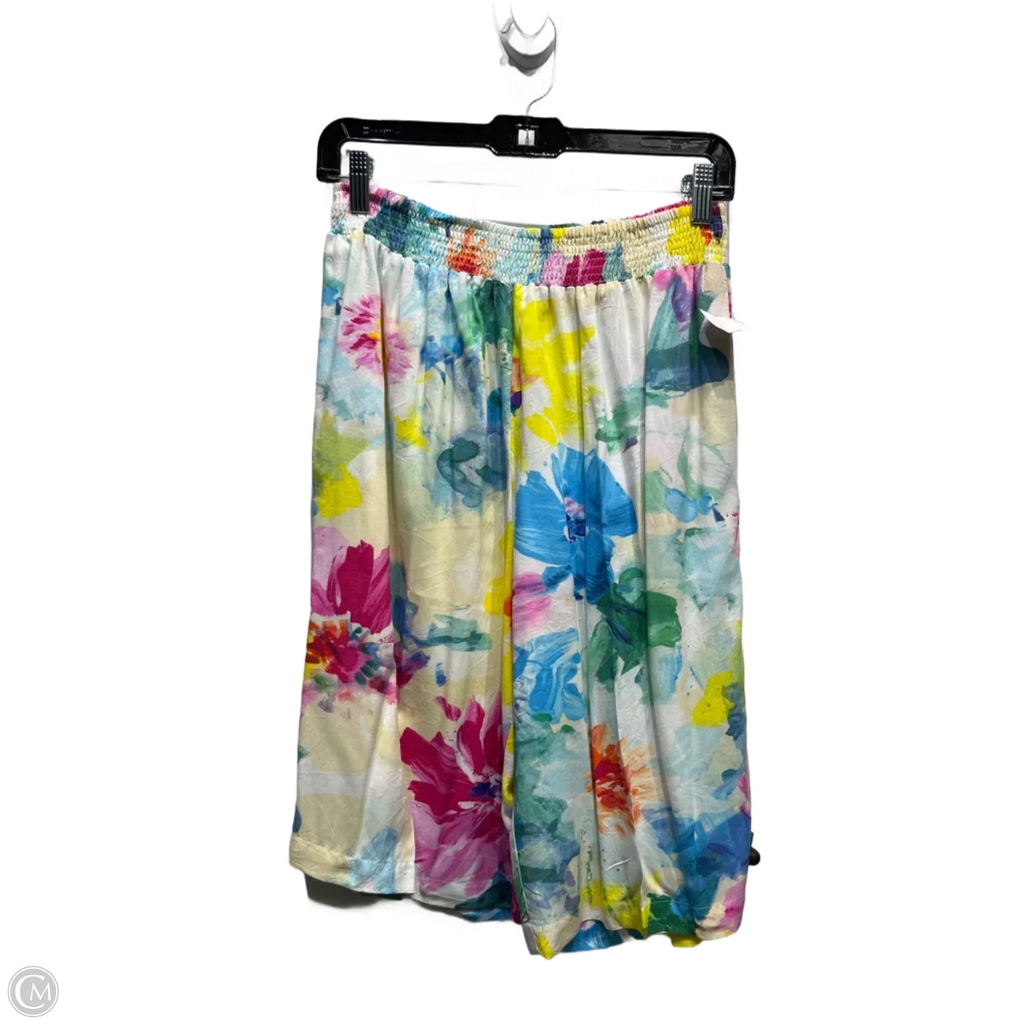Shorts By JAMS WORLD In Green & Pink, Size: Xl